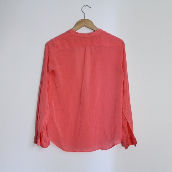 Bright Coral/Pink Zara Blouse - Picture 4 of 4